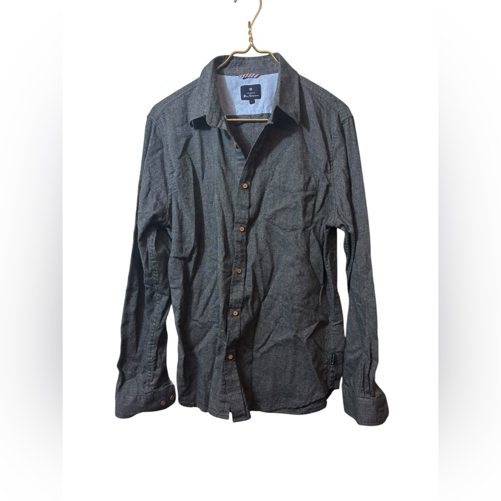 BEN SHERMAN | button down shirt large